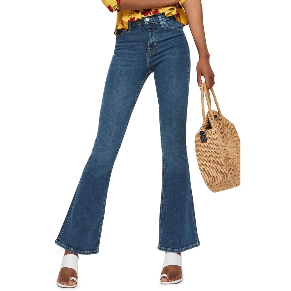 Jamie Flare Leg/Bell Bottom Jeans, Size 28x32